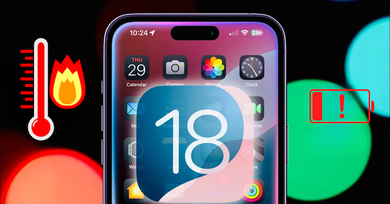 lỗi pin sau khi cập nhật iOS