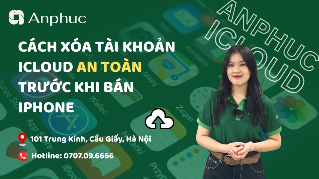Cách xóa tài khoản iCloud an toàn trước khi bán iPhone