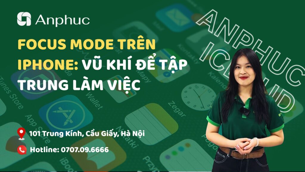 Chế độ tập trung trên iPhone