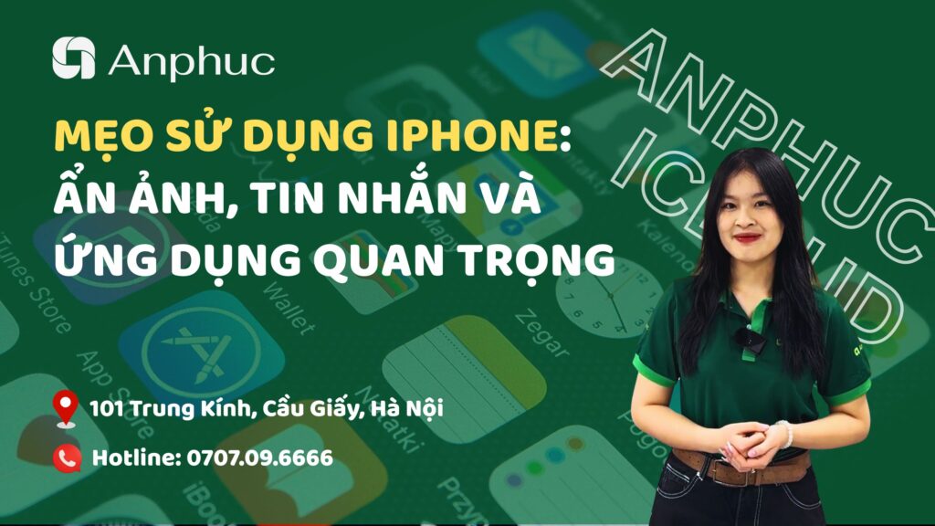 Mẹo sử dụng iPhone: Ẩn ảnh, tin nhắn, ứng dụng