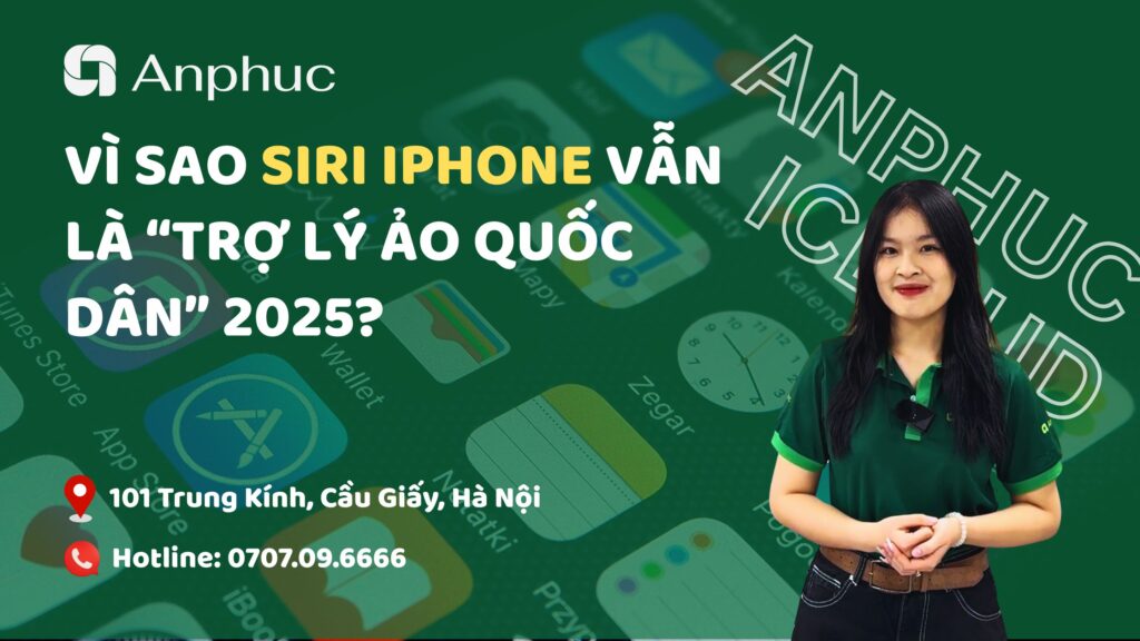 Trợ lý ảo Siri iPhone 2025