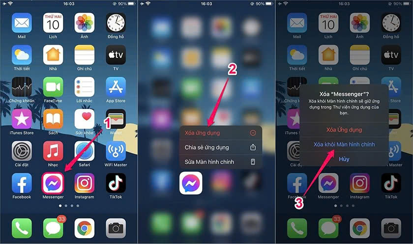 Ẩn ứng dụng iPhone