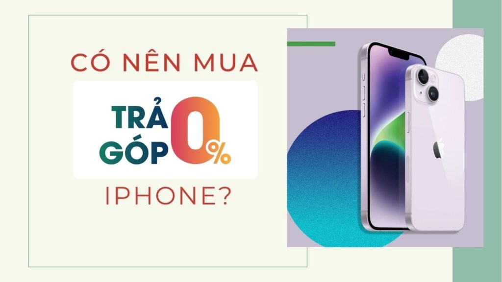 Dùng iPhone trả góp để vay tiền